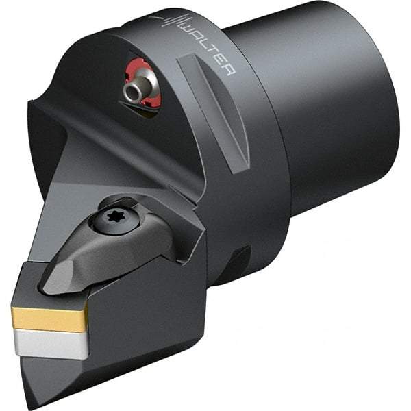 Walter - 45° Lead Angle, Indexable Turning Toolholder - 102.32mm OAL, Series DSSN-CAPTO-AUSSEN - Industrial Tool & Supply
