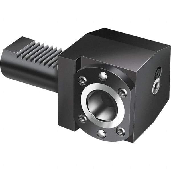 Walter - Right Hand Cut, Indexable Turning Toolholder - 148mm OAL, Series R/LC20 ABGEWINKELT-VDI - Industrial Tool & Supply