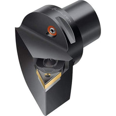 Walter - 93° Lead Angle, Indexable Turning Toolholder - 74mm OAL, Series MTJN-CAPTO-AUSSEN - Industrial Tool & Supply