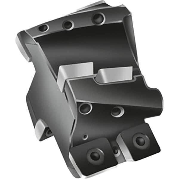 Walter - 63mm Cut Diam, 34mm OAL, Indexable Square Shoulder End Mill - 0° Lead Angle, Through Coolant, Series F2238C.CE - Industrial Tool & Supply