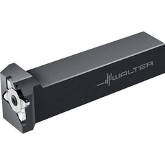 Walter - 6mm Max Depth of Cut, Indexable Grooving Tool Holder - 25.4mm Shank Height, 25.4mm Shank Width, 150mm OAL - Industrial Tool & Supply