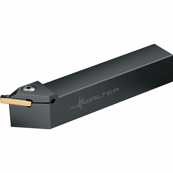 Walter - 4mm Max Depth of Cut, Indexable Grooving Tool Holder - 25mm Shank Height, 25mm Shank Width, 143.75mm OAL - Industrial Tool & Supply