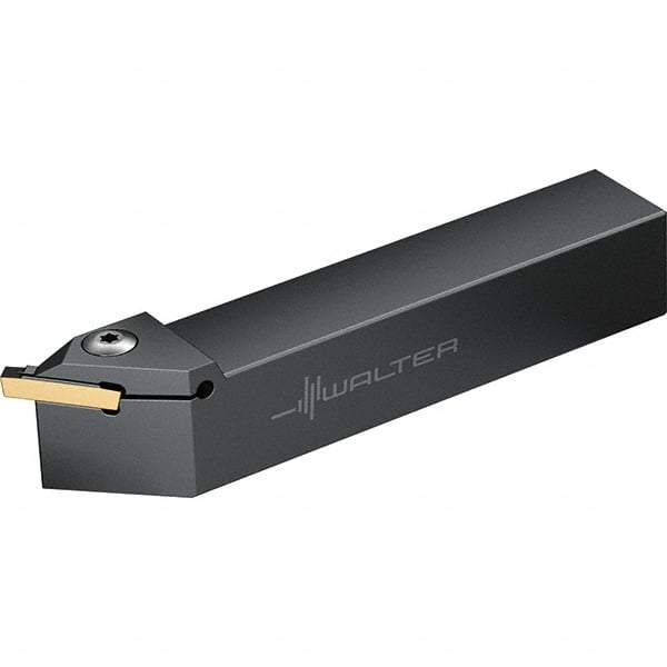 Walter - 4mm Max Depth of Cut, Indexable Grooving Tool Holder - 25mm Shank Height, 25mm Shank Width, 143.75mm OAL - Industrial Tool & Supply