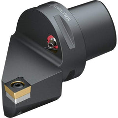 Walter - 95° Lead Angle, Indexable Turning Toolholder - 90mm OAL, Series SCLC-CAPTO-AUSSEN - Industrial Tool & Supply