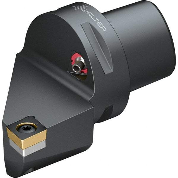 Walter - 95° Lead Angle, Indexable Turning Toolholder - 90mm OAL, Series SCLC-CAPTO-AUSSEN - Industrial Tool & Supply