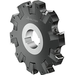 Walter - 0.472" Cutting Width, 125mm Cutter Diam, Indexable Slotting Cutter - Industrial Tool & Supply