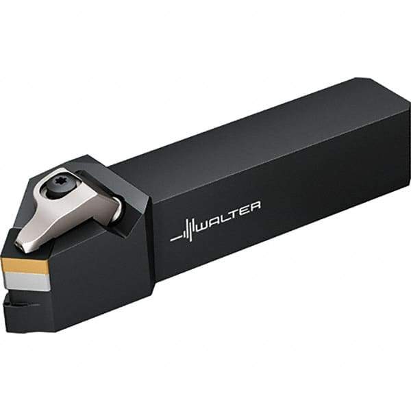 Walter - 45° Lead Angle, 25mm Shank Height x 25mm Shank Width, Indexable Turning Toolholder - 138.65mm OAL, Series DSSN-ISO-AUSSEN-P - Industrial Tool & Supply