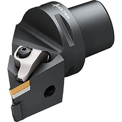 Walter - 93° Lead Angle, Indexable Turning Toolholder - 128mm OAL, Series DVJB-CAPTO-AUSSEN-P - Industrial Tool & Supply