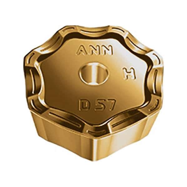 Walter - D27 Grade WKK25S Milling Insert - 5.8mm Thick, 14.5mm Inscribed Circle, 0.8mm Corner Radius - Industrial Tool & Supply