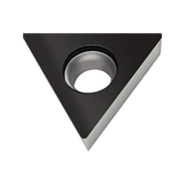 Walter - TPMW RK6 Grade WKK20S Turning Insert - TiCN+Al2O3+(TiCN) Finish, 60° Triangle, 6.35mm Inscr Circle, 2.38mm Thick, 0.4mm Corner Radius - Industrial Tool & Supply