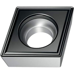 Walter - CCMT FP6 Grade WPP20S Turning Insert - TiCN+Al2O3+(TiCN) Finish, 80° Rhombic, 9.53mm Inscr Circle, 3.97mm Thick, 0.4mm Corner Radius - Industrial Tool & Supply