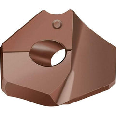 Walter - Series P6005, 27.78mm Diam Grade WKK45C 140° Replaceable Drill Tip - TiAlN+TiSiAlCrN+TiSiN Finish - Industrial Tool & Supply