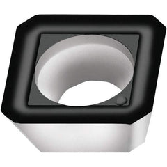 Walter - D57 Grade WSP45S Milling Insert - 3.97mm Thick, 9.52mm Inscribed Circle, 0.5mm Corner Radius - Industrial Tool & Supply