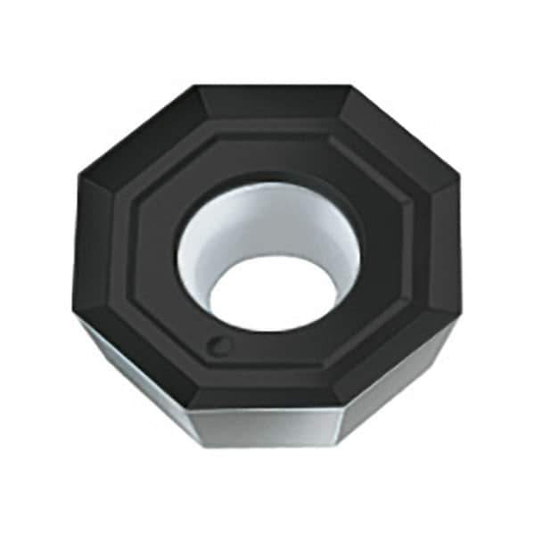 Walter - G77 Grade WSP45S Milling Insert - 5.56mm Thick, 15.88mm Inscribed Circle, 0.8mm Corner Radius - Industrial Tool & Supply