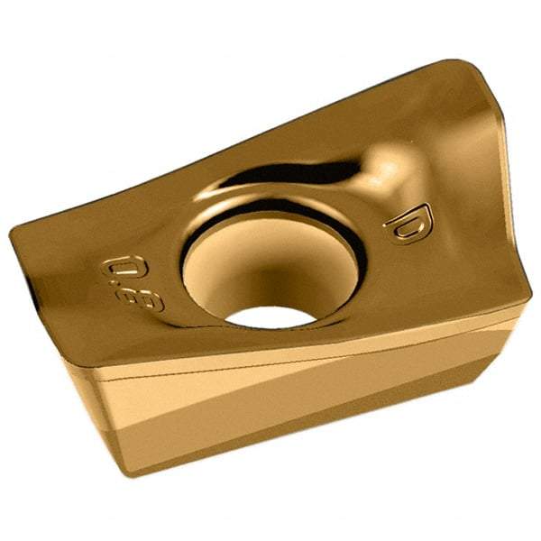 Walter - D56 Grade WKP35G Milling Insert - 6.15mm Thick, 10.8mm Inscribed Circle, 0.8mm Corner Radius - Industrial Tool & Supply