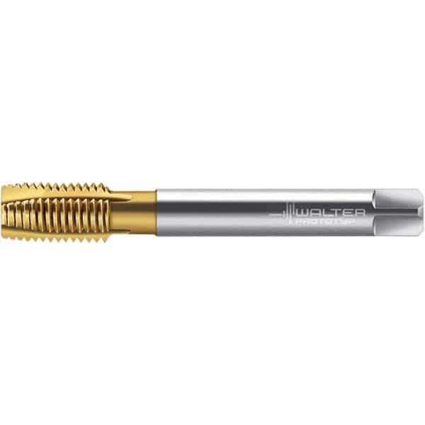 Walter-Prototyp - M12x1.50, 4 Flute, Oxide Finish, High Speed Steel Spiral Point Tap - Right Hand Thread, 101.92mm OAL, 21mm Thread Length, 9mm Shank Diam, Series TC216-MF-L0 - Exact Industrial Supply