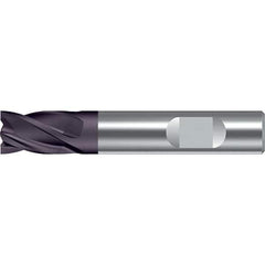 Walter-Prototyp - 6mm, 10mm LOC, 6mm Shank Diam, 54mm OAL, 4 Flute, Solid Carbide Square End Mill - TiAlN Finish, 30° Helix, Right Hand Cut, Right Hand Flute, Series MC111-W-4-A - Industrial Tool & Supply
