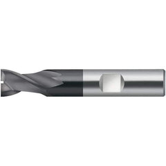 Walter-Prototyp - 2.5mm, 3mm LOC, 6mm Shank Diam, 50mm OAL, 2 Flute, Solid Carbide Square End Mill - TiAlN Finish, 30° Helix, Right Hand Cut, Right Hand Flute, Series MC716-W-2-A - Industrial Tool & Supply