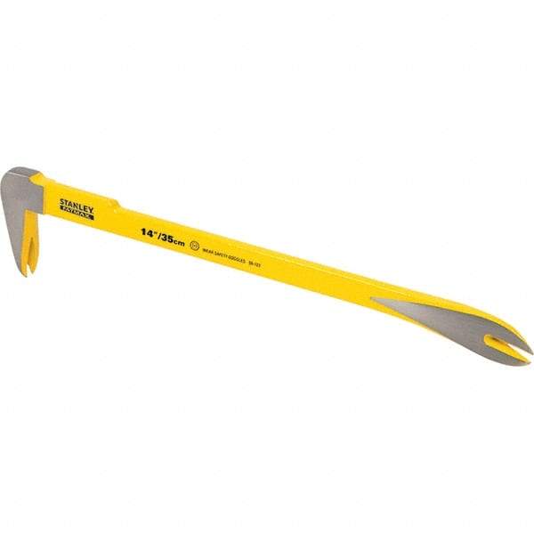 Stanley - Pry Bars Tool Type: Pry Bar Overall Length Range: 12" - 24.9" - Industrial Tool & Supply