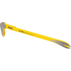 Stanley - Pry Bars Tool Type: Pry Bar Overall Length Range: 12" - 24.9" - Industrial Tool & Supply