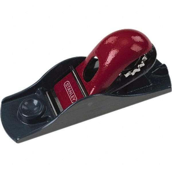 Stanley - Wood Planes & Shavers Type: Block Plane Overall Length (Inch): 6-5/8 - Industrial Tool & Supply