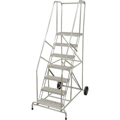 Cotterman - Rolling & Wall Mounted Ladders & Platforms Type: Rolling Warehouse Ladder Style: Rolling Safety Ladder - Industrial Tool & Supply
