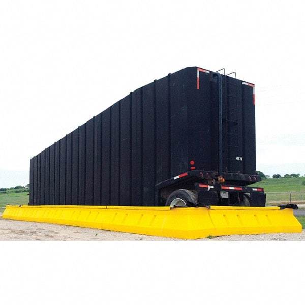 UltraTech - 60,089 Gal Polyethylene Containment Berm System - 2' High x 63' Wide x 63" Long - Industrial Tool & Supply