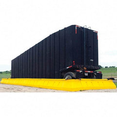 UltraTech - 13,716 Gal Polyethylene Containment Berm System - 2' High x 55' Wide x 16" Long - Industrial Tool & Supply
