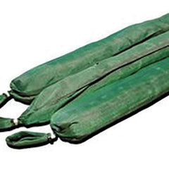 UltraTech - 1 Gal, 9' Long, 4" Diam, Woven Polymer/Activated Carbon Filter Sock, Activated Carbon - Stormwater & Construction, Green - Industrial Tool & Supply