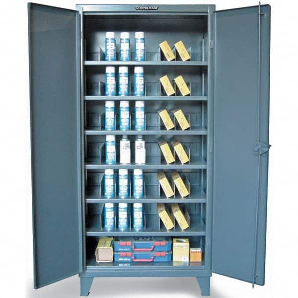 Strong Hold - Storage Cabinets Type: Bin Width (Inch): 48 - Industrial Tool & Supply