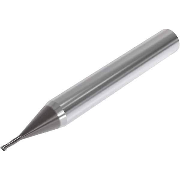 Seco - 1.8mm, 2 Flute, Single End, Solid Carbide, 0.15mm Corner Radius End Mill - 50mm OAL, 30° Helix, Right Hand Flute, 2.7mm LOC, Right Hand Cut, 5.4mm Extended Reach - Industrial Tool & Supply