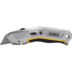 DeWALT - Utility Knives, Snap Blades & Box Cutters Type: Retractable Utility Knife Blade Type: Retractable - Industrial Tool & Supply