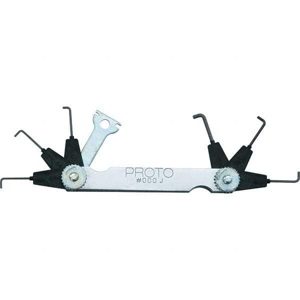 Stanley - 3/4" Long, Black & Chrome Carbon Steel High Energy Spark Plug - For Use with Setting Gaps - Industrial Tool & Supply