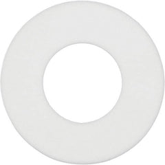 Value Collection - 6" Pipe, 6-5/8" ID x 8-3/4" OD Flange Gasket - PTFE Plastic, White, 1/8" Thick - Industrial Tool & Supply