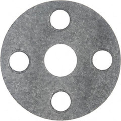 Value Collection - 2" Pipe, 2-3/8" ID x 6" OD Flange Gasket - Flexible Graphite, Gray, 1/16" Thick - Industrial Tool & Supply