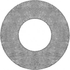 Value Collection - 2-1/2" Pipe, 2-7/8" ID x 4-7/8" OD Flange Gasket - Flexible Graphite, Gray, 1/8" Thick - Industrial Tool & Supply