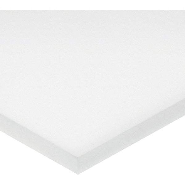 Value Collection - 1/16" Thick x 1' Wide x 1' Long, ePTFE Sheet - White, General Purpose Grade - Industrial Tool & Supply