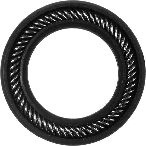 Value Collection - 9/16" ID, Spring Energized Rod Seal - -100 to 450°F, 3/8" Rod Diam - Industrial Tool & Supply
