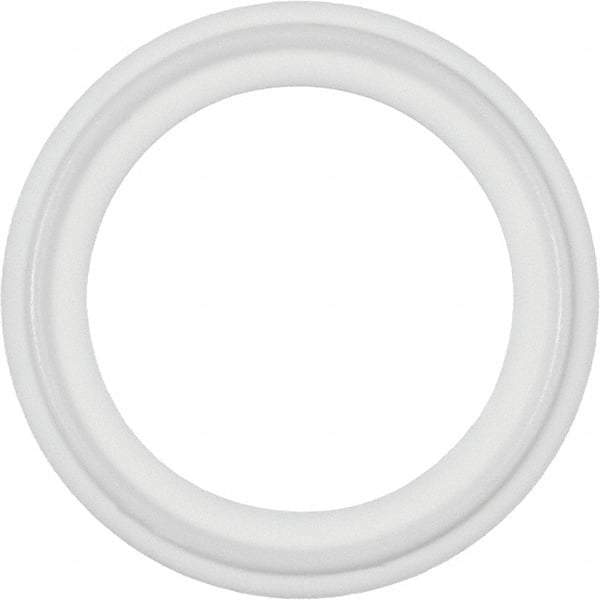 Value Collection - 6", Clamp Style, Sanitary Teflon Pipe Gasket - Tube OD Connection - Industrial Tool & Supply