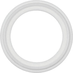 Value Collection - 6", Clamp Style, Sanitary Teflon Pipe Gasket - Tube OD Connection - Industrial Tool & Supply