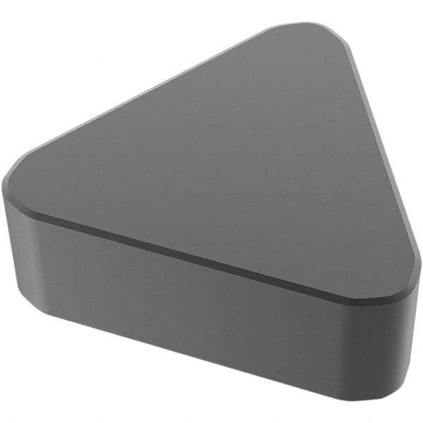 Seco - TNGX222 Grade CBN150 PCBN Turning Insert - Uncoated, Triangle, 1/4" Inscr Circle, 3.18mm Thick, 0.03" Corner Radius - Industrial Tool & Supply