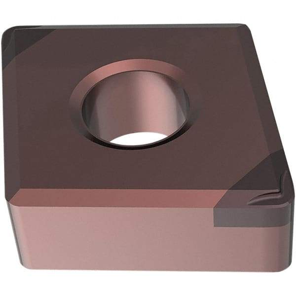 Seco - CNGM120408 Grade CH2540 PCBN Turning Insert - TiSiN Finish, Parallelogram, 1/2" Inscr Circle, 4.76mm Thick, 0.03" Corner Radius - Industrial Tool & Supply