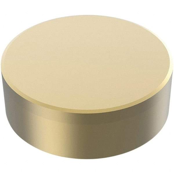 Seco - RNGN32 LF Grade CH3515 PCBN Turning Insert - TiAlN Finish, Round, 32mm Inscr Circle, 3.18mm Thick, 16mm Corner Radius - Industrial Tool & Supply