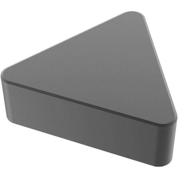 Seco - TNGN222 Grade CBN150 PCBN Turning Insert - Uncoated, Triangle, 1/4" Inscr Circle, 3.18mm Thick, 0.03" Corner Radius - Industrial Tool & Supply