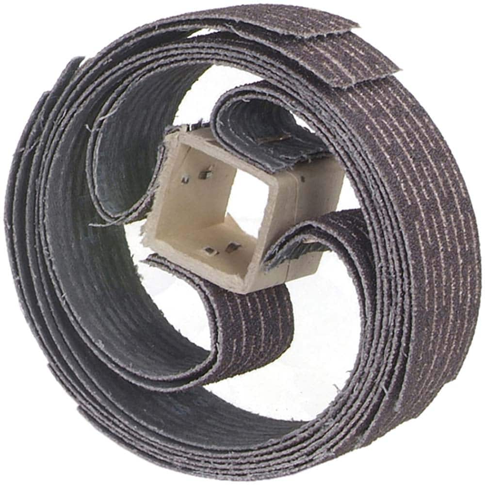 Norton - Flap Wheel Refills Refill Width (Inch): 1 Refill Trim Length (Inch): 14 - Industrial Tool & Supply