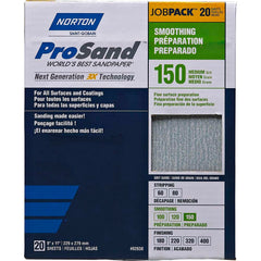 Norton - Sanding Sheets Abrasive Material: Aluminum Oxide Grade: Fine - Industrial Tool & Supply