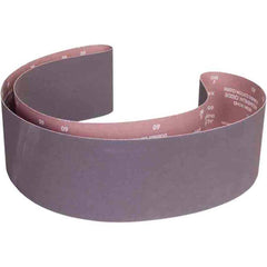 Norton - 6" Wide x 89" OAL, 80 Grit, Aluminum Oxide Abrasive Belt - Industrial Tool & Supply