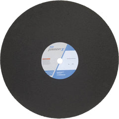 Norton - 20 x 5/32, 1" Hole 24 Grit Zirconia Alumina Cutoff Wheel - Industrial Tool & Supply