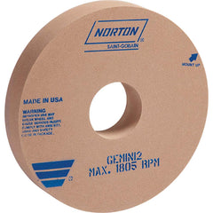 Norton - Centerless & Cylindrical Grinding Wheels Wheel Diameter (Inch): 16 Wheel Width (Inch): 2 - Industrial Tool & Supply