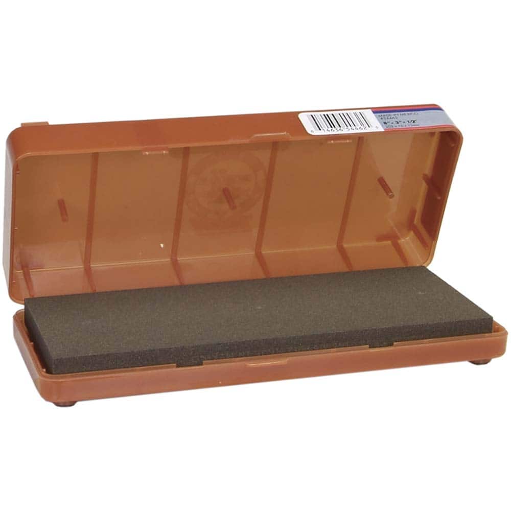Norton - Sharpening Stones; Stone Material: Aluminum Oxide ; Overall Width/Diameter (Inch): 3 ; Overall Length (Inch): 8 ; Overall Thickness (Inch): 1/2 ; Grade: Coarse ; Shape: Rectangle - Exact Industrial Supply